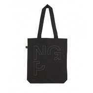 Taška černá s logem NGP - bavlněná